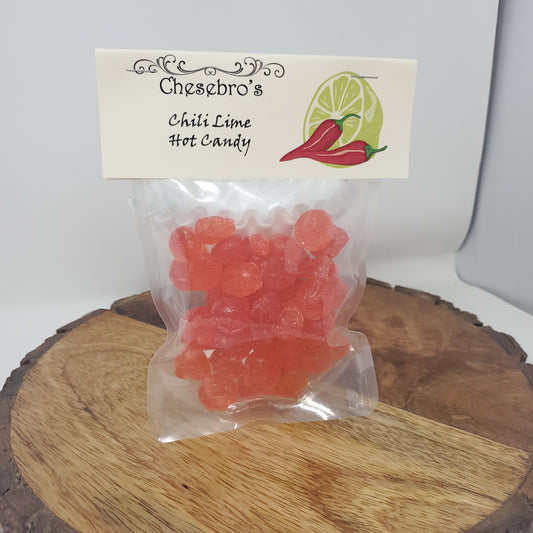 Chili Lime Hard Candy Drops 3-Pack - 13.5 Ounces of Candy