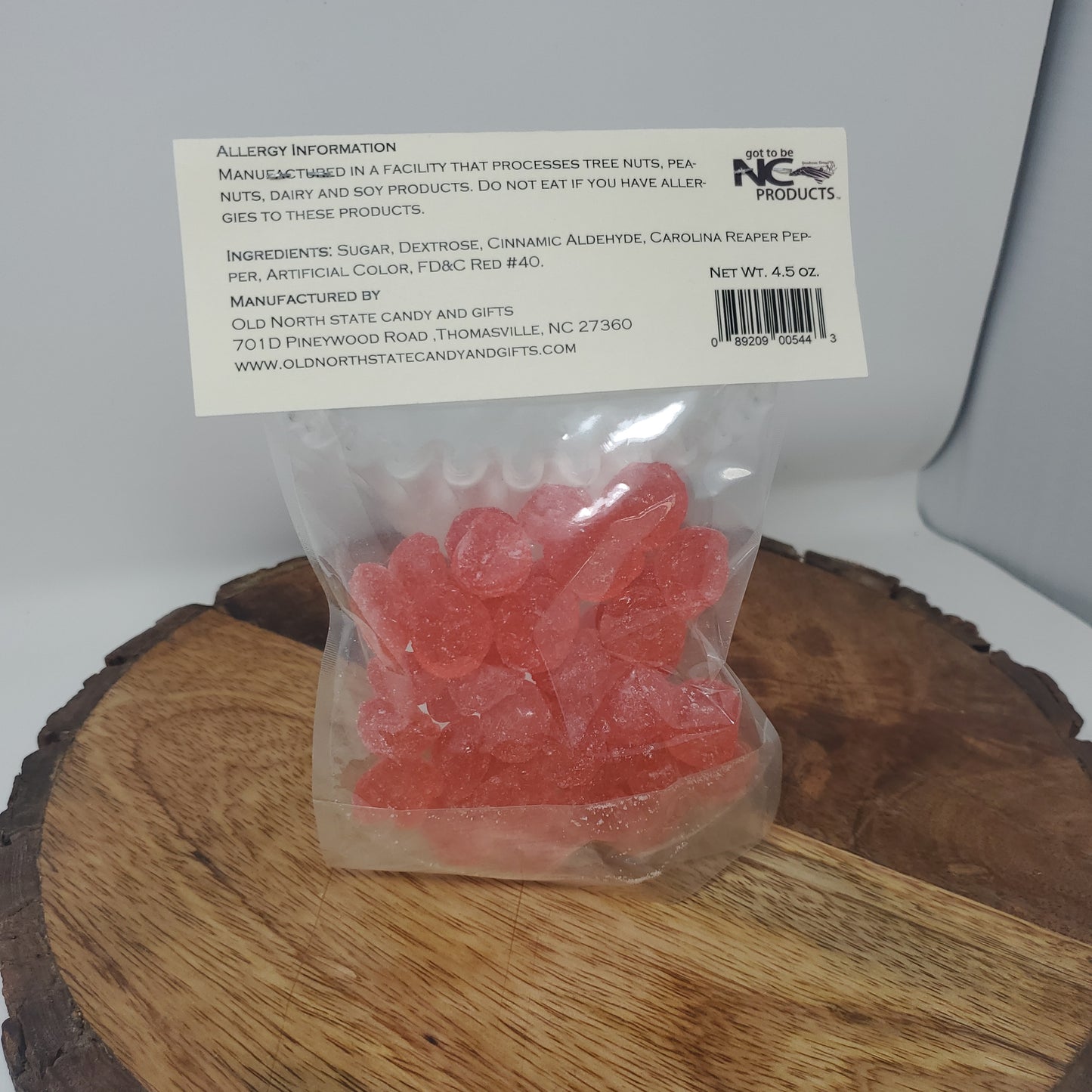 Carolina Reaper Hard Candy Drops, 4.5 Ounces