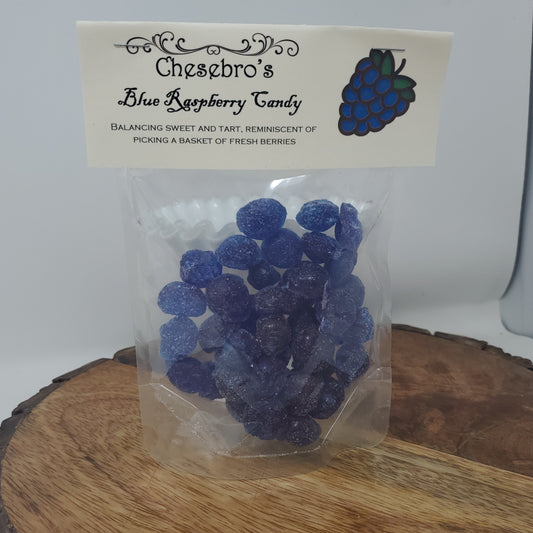 Blue Raspberry Hard Candy Drops 3-Pack - 13.5 Ounces of Candy