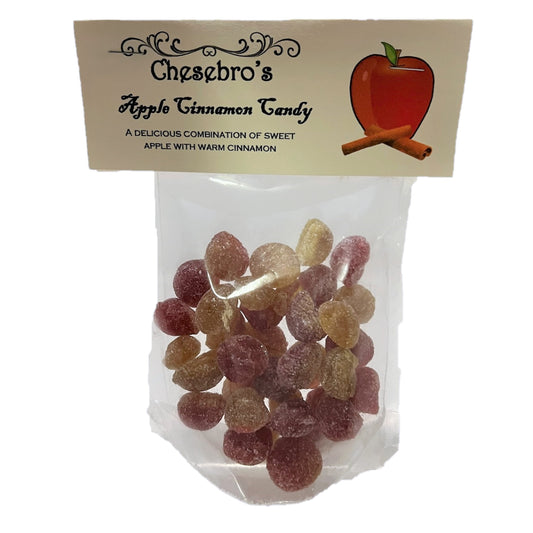 Apple Cinnamon Hard Candy Drops, 4.5 oz.