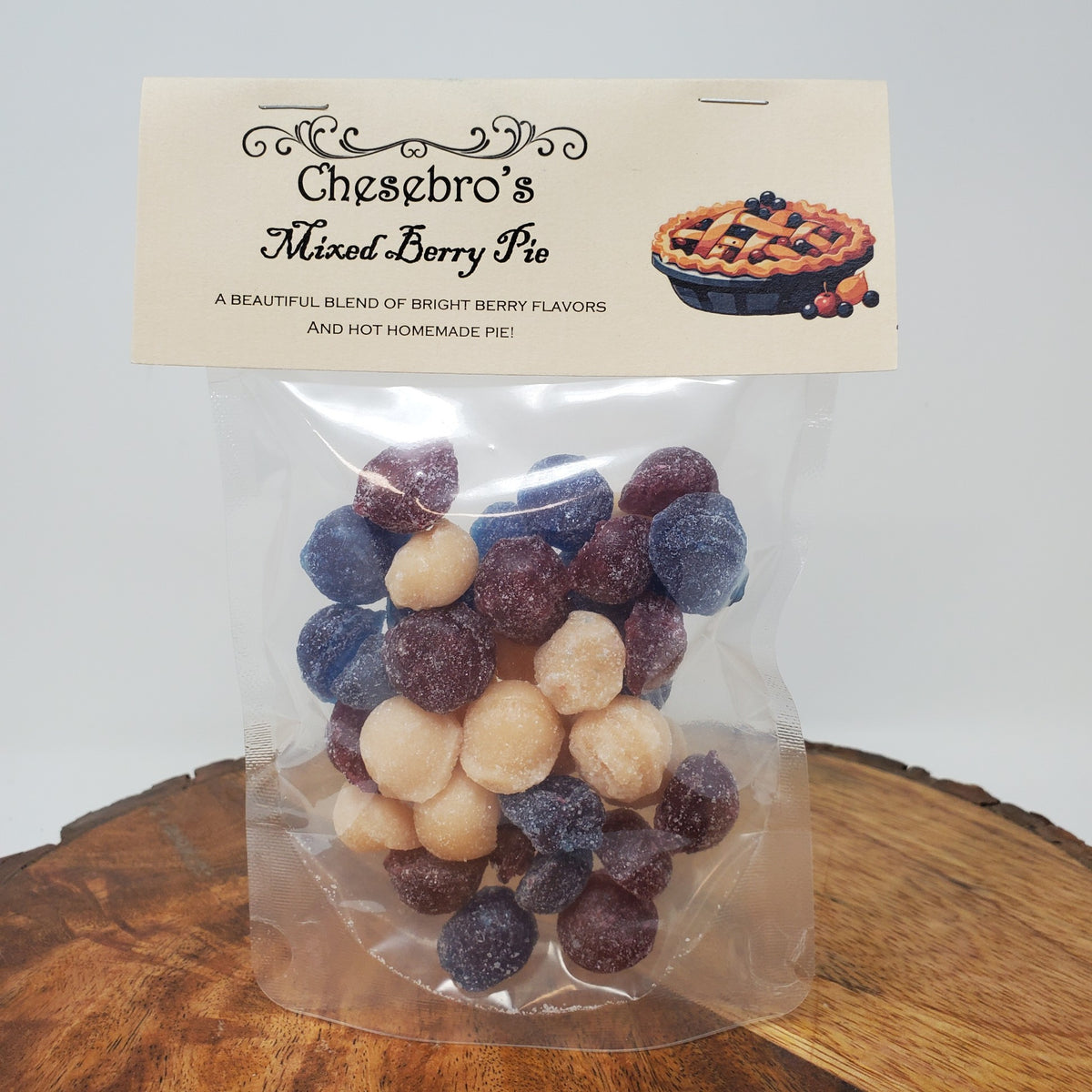 Mixed Berry Pie Hard Candy 4.5oz