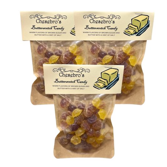 Butterscotch Hard Candy Drops 3-Pack - 13.5 Ounces of Candy