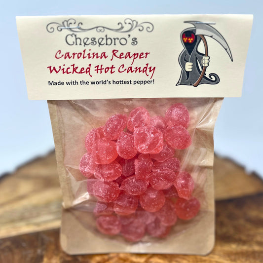 Carolina Reaper Hard Candy Drops, 4.5 Ounces