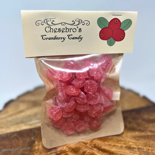 Cranberry Hard Candy Drops, 4.5 Ounces
