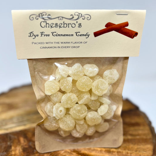 Dye Free Cinnamon Hard Candy 4.5 oz