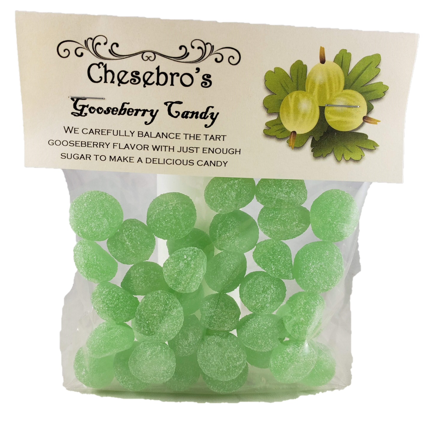 Gooseberry Hard Candy Drops, 4.5 Ounces