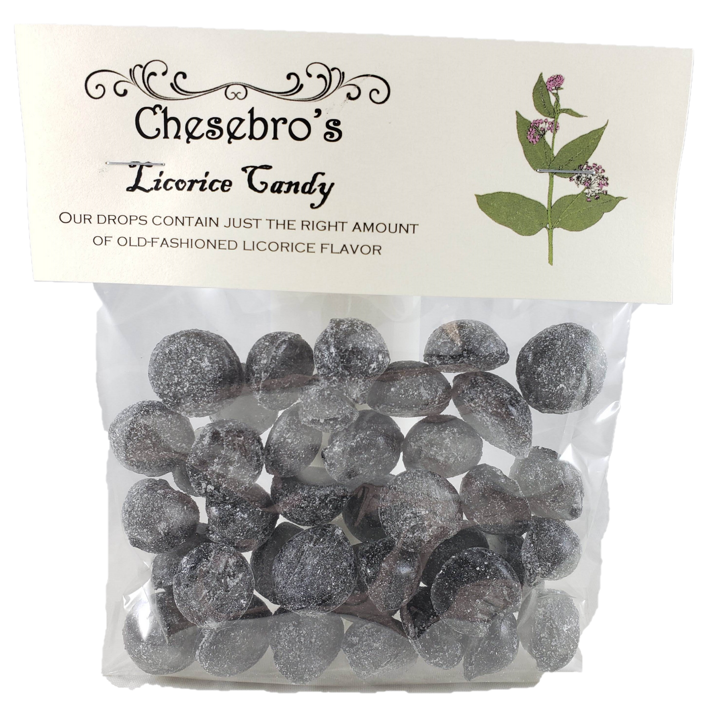 Licorice Hard Candy Drops, 4.5 Ounces
