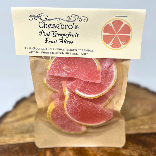 Gourmet Pink Grapefruit Fruit Slices, 4.0 Ounces