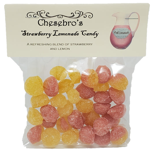Strawberry Lemonade Hard Candy Drops, 4.5 Ounces