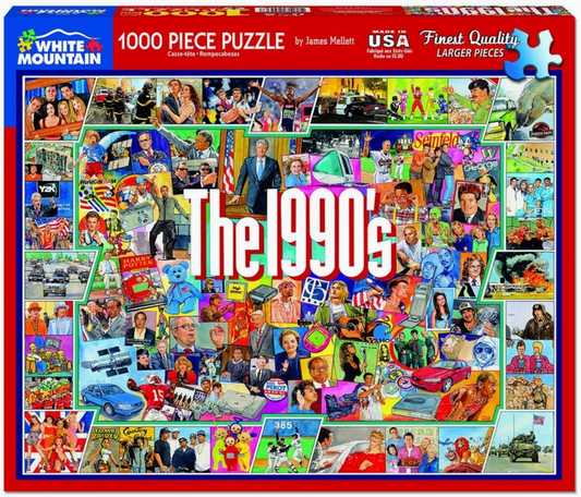 The Nineties (959pz) - 1000 Piece Jigsaw Puzzle