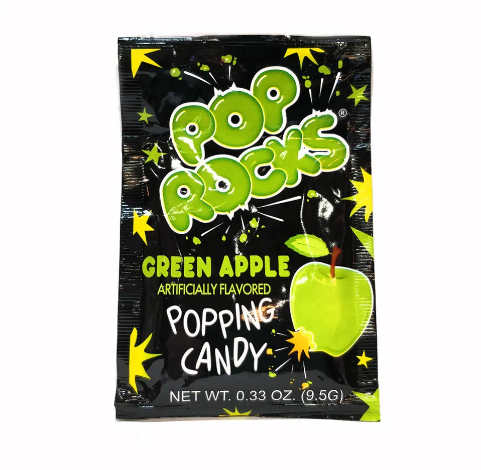 Pop Rocks Green Apple Popping Candy, 0.33 oz.