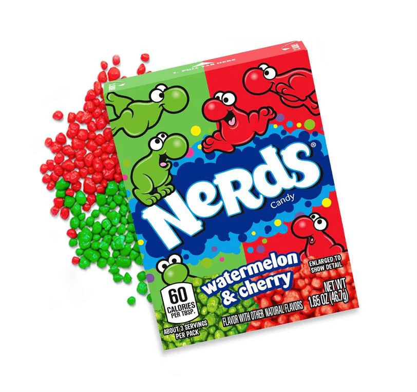 Nerds Watermelon And Cherry, 1.65 oz.