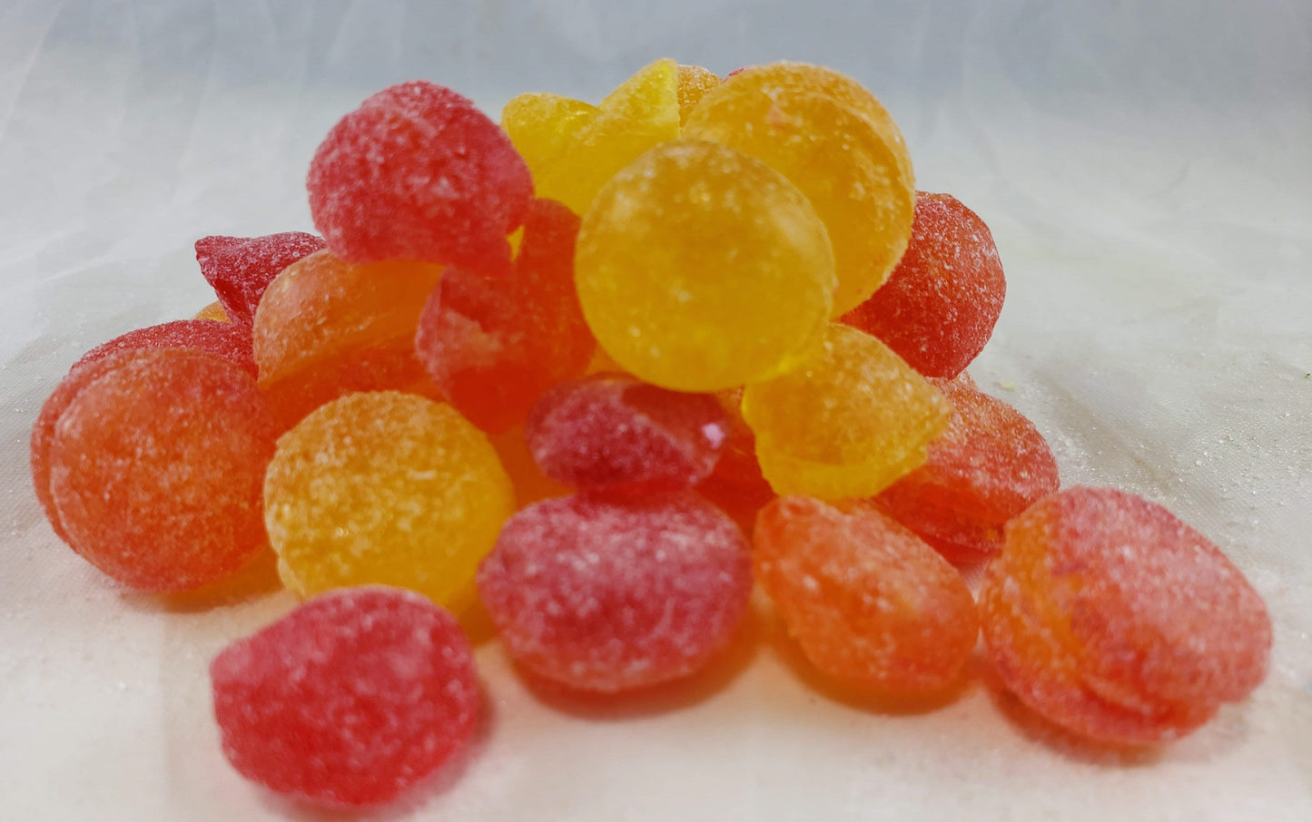 Peach Hard Candy Drops 3-Pack - 13.5 Ounces of Candy