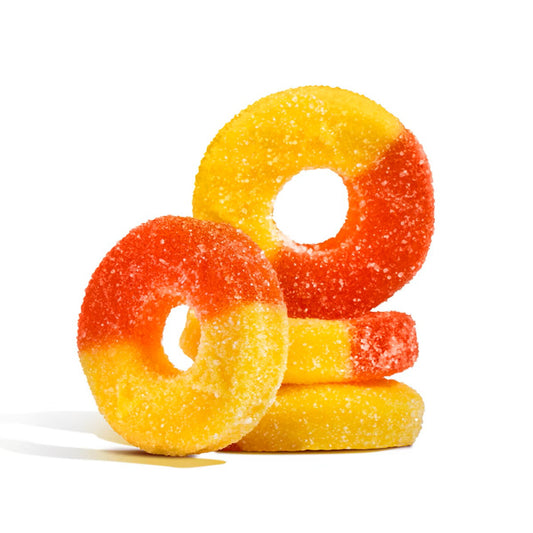 Albanese Gummi Peach Rings - 7 oz.