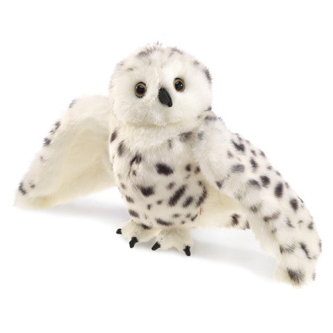 Snowy Owl Hand Puppet #2236