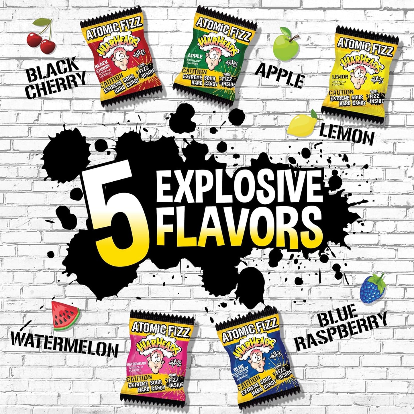 Atomic Fizz Warheads, 1.48 oz.