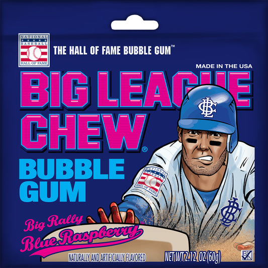 Big League Chew Blue Raspberry, 2.12 oz.