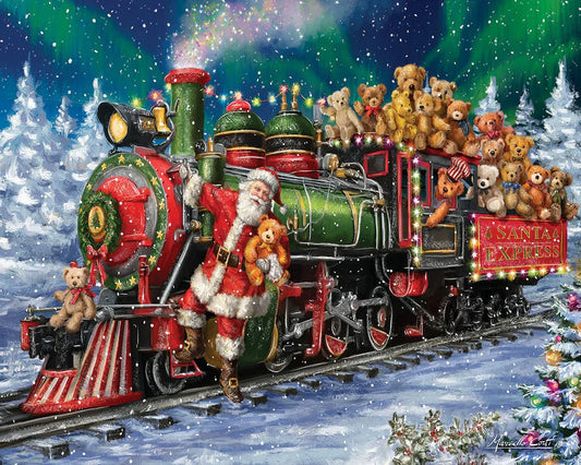 Santa Express (1724pz) - 1000 Piece Jigsaw Puzzle