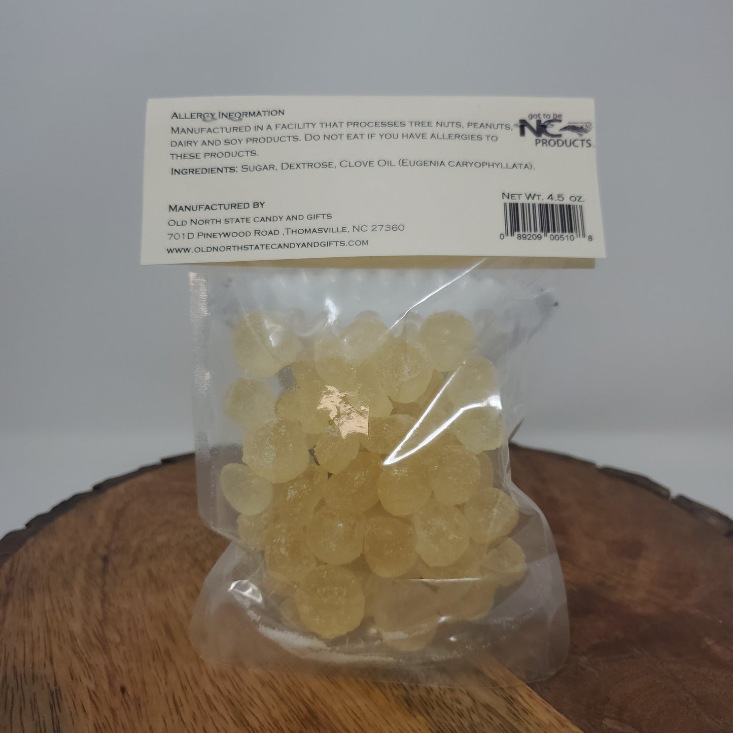 Clove Hard Candy Drops, 4.5 Ounces