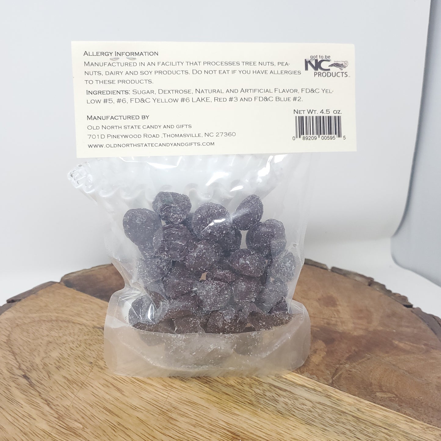 Blackberry Hard Candy Drops, 4.5 Ounces