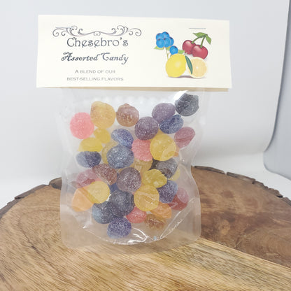 Assorted Hard Candy Drops 3-Pack - 13.5 Ounces of Candy