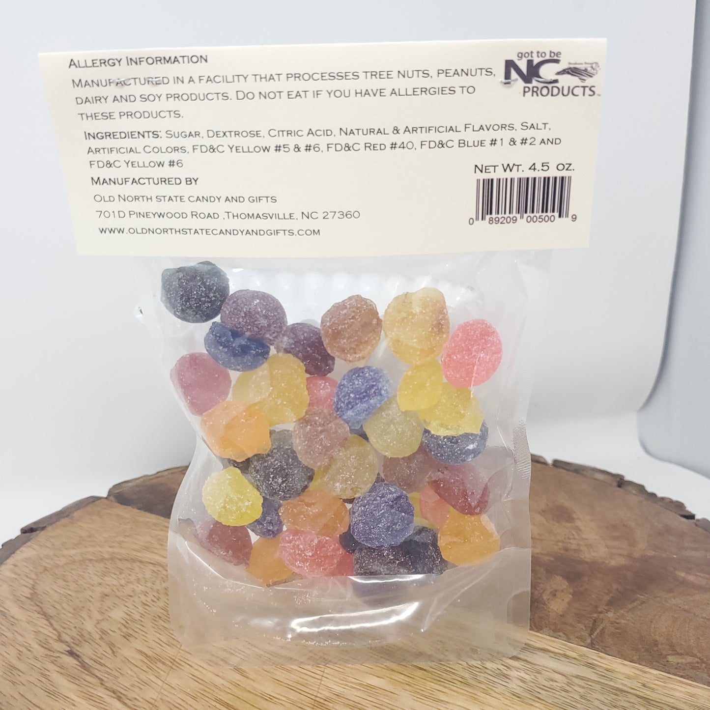Assorted Hard Candy Drops 3-Pack - 13.5 Ounces of Candy