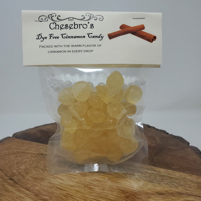 Dye Free Cinnamon Hard Candy 4.5 oz