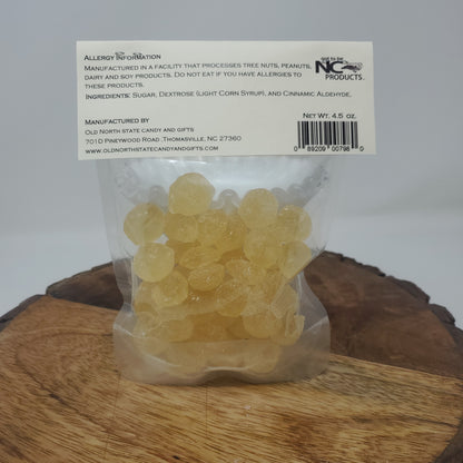 Dye Free Cinnamon Hard Candy 4.5 oz