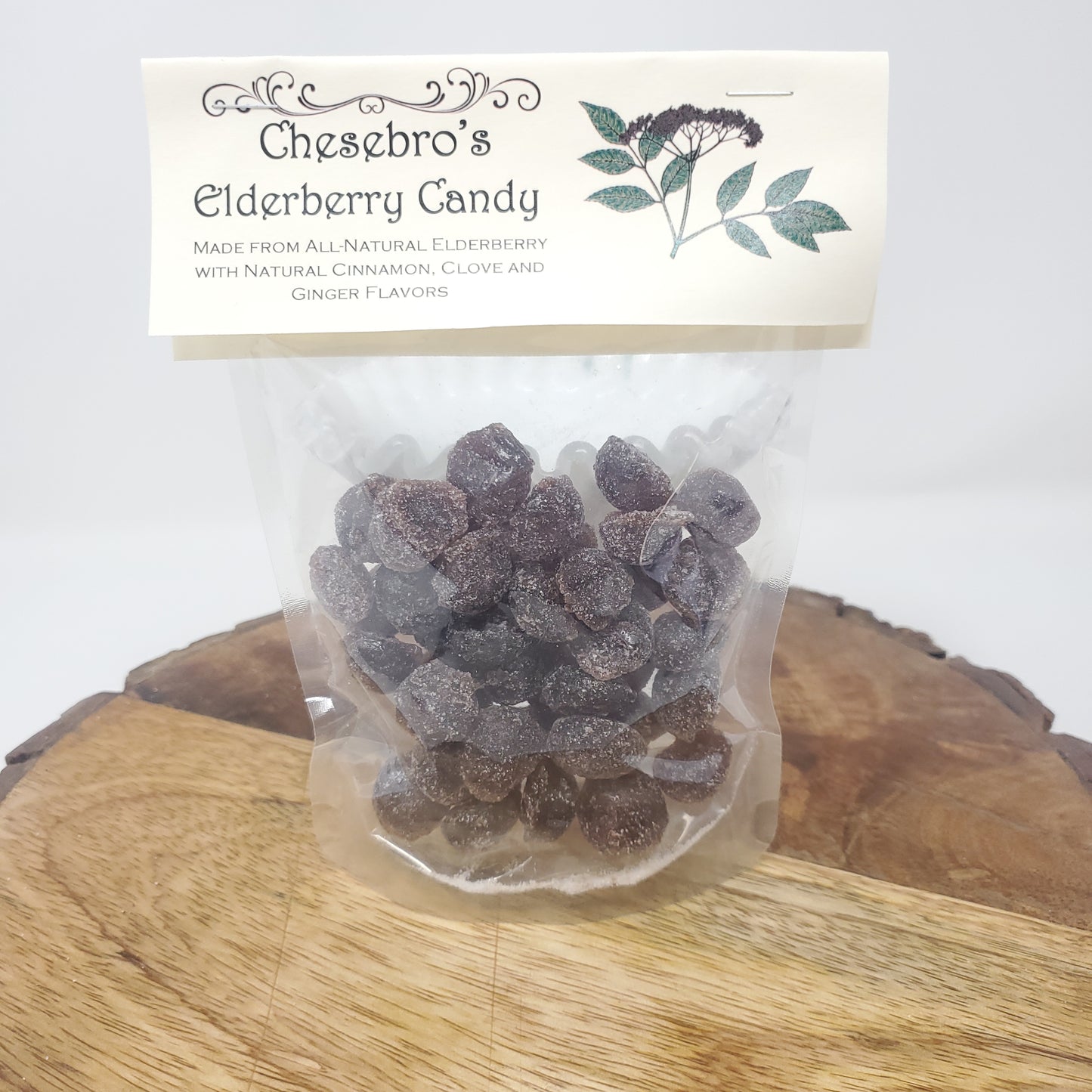 Elderberry Hard Candy Drops, 4.5 Ounces