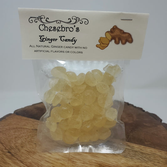 Ginger Hard Candy Drops, 4.5 Ounces