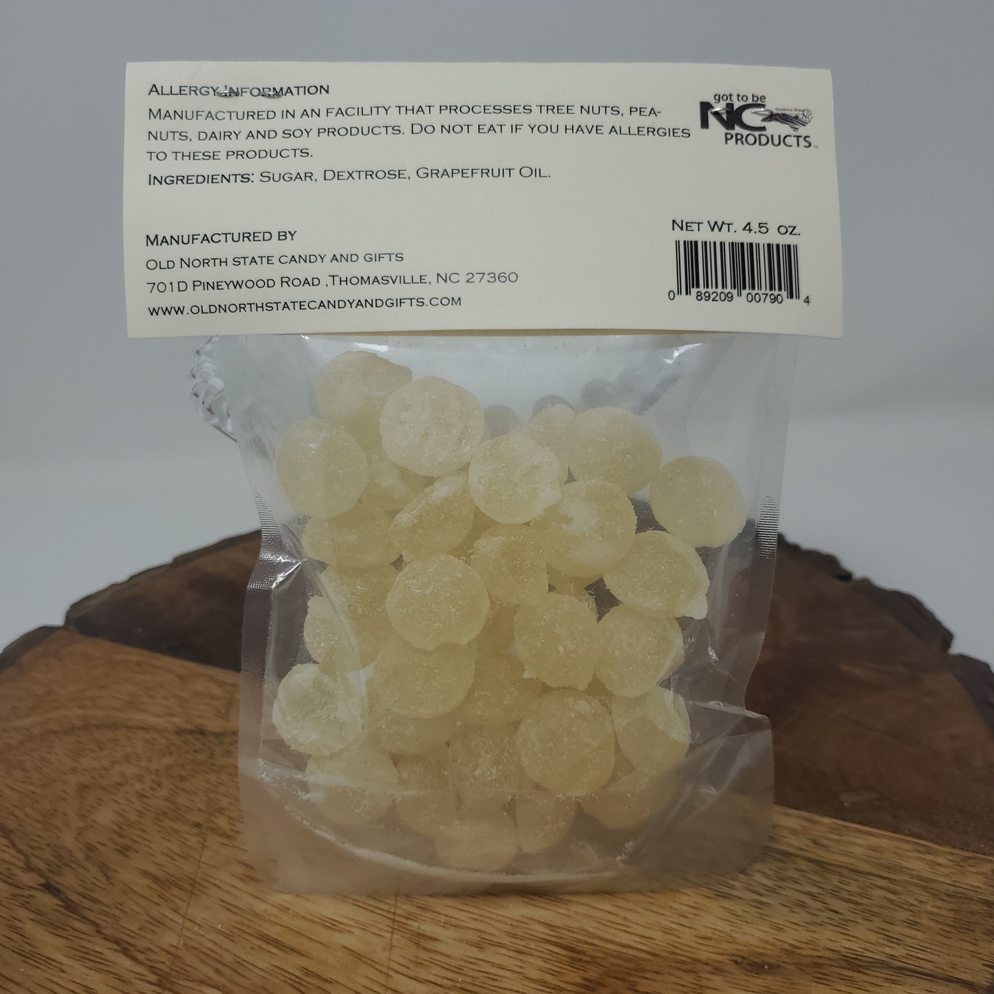 Grapefruit Hard Candy Drops, 4.5 Ounces