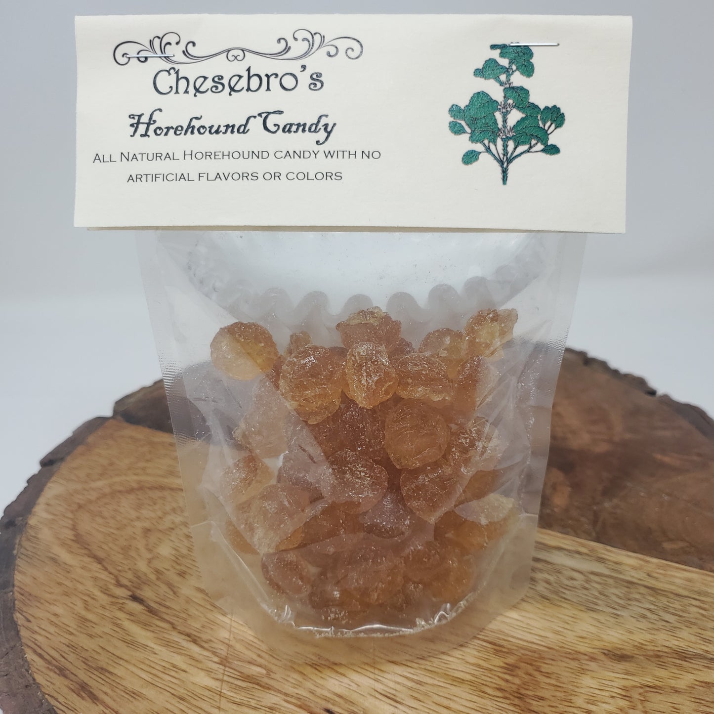 Horehound Hard Candy Drops 3-Pack - 13.5 Ounces of Candy