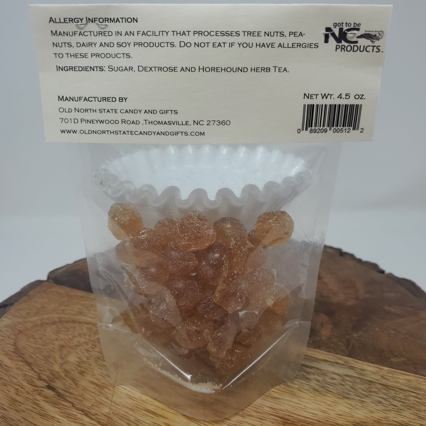 Horehound Hard Candy Drops 3-Pack - 13.5 Ounces of Candy