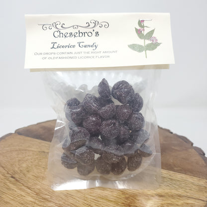 Licorice Hard Candy Drops 3-Pack - 13.5 Ounces of Candy