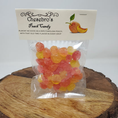 Peach Hard Candy Drops, 4.5 Ounces
