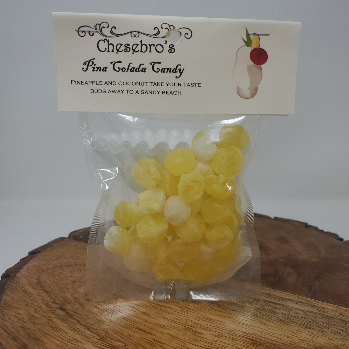 Pina Colada Hard Candy Drops, 4.5 Ounces