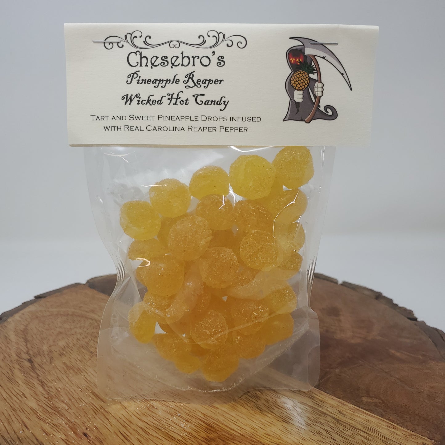 Pineapple Reaper Hard Candy Drops, 4.5 Ounces
