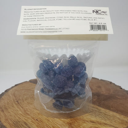Wicked Sour Blue Raspberry Hard Candy Drops, 4.5 Ounces