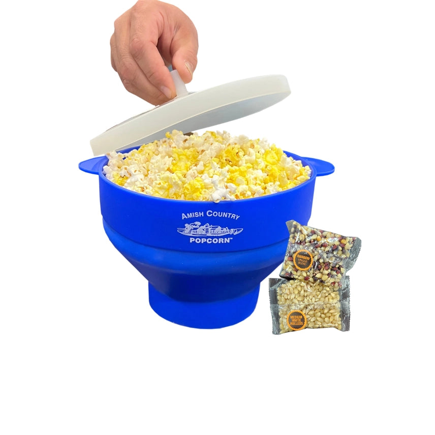 Amish Country Popcorn Silicone Microwave Popper