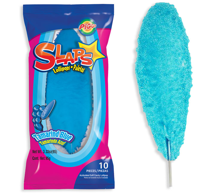 Slaps Lollipop Paletas Tamarind Blue, 3.33 oz.