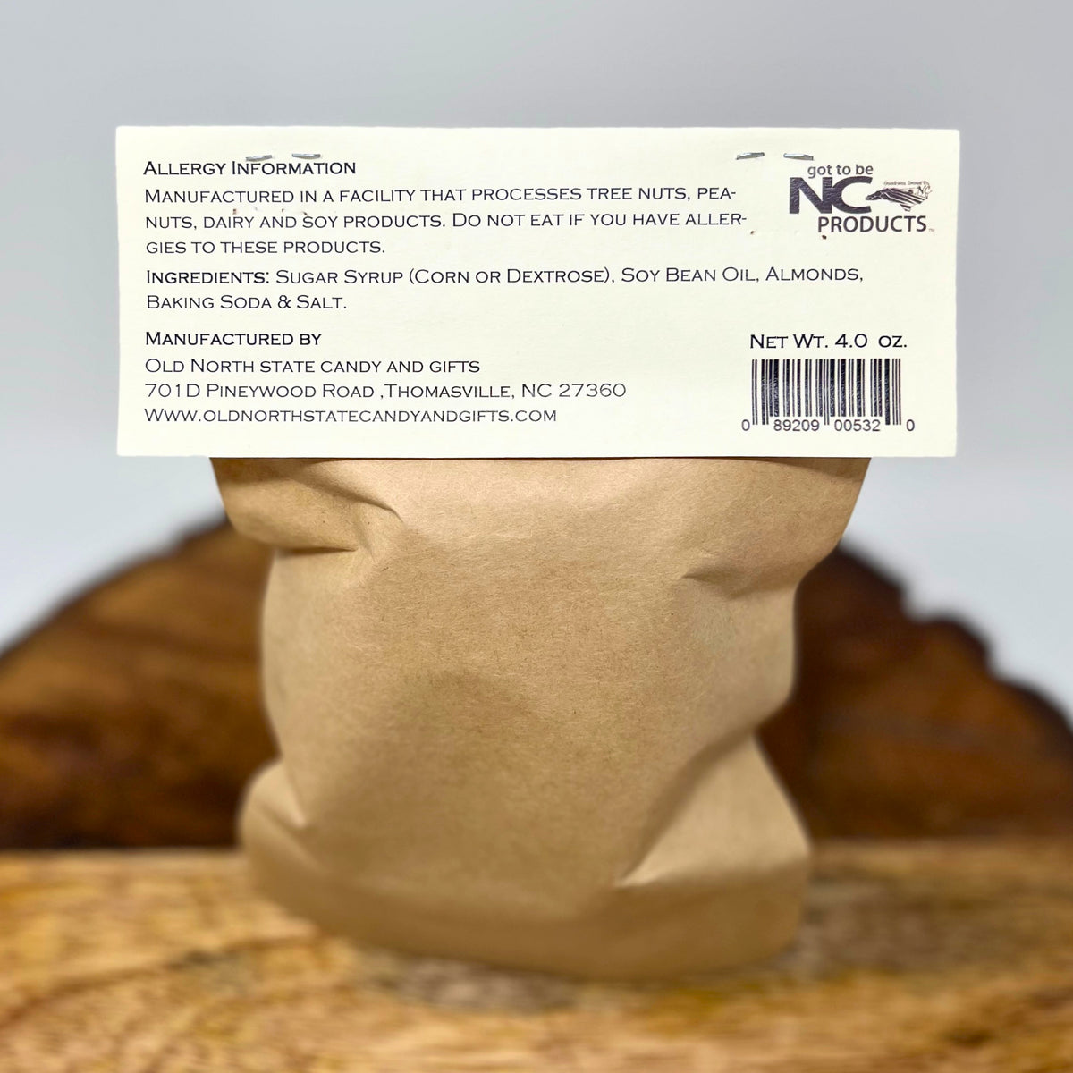 Almond Brittle, 4.0 Ounces