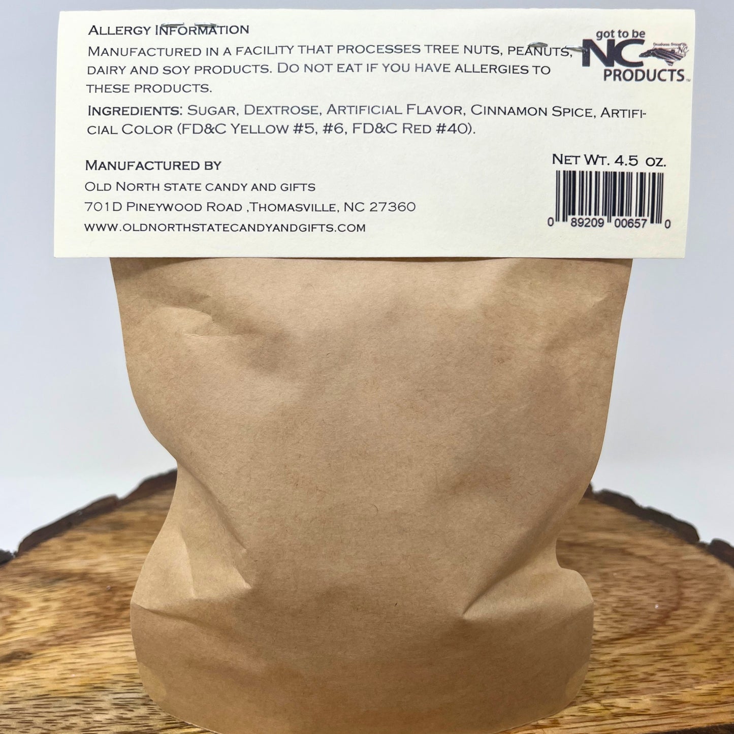 Apple Cinnamon Hard Candy Drops, 3-Pack - 13.5 Ounces of Candy