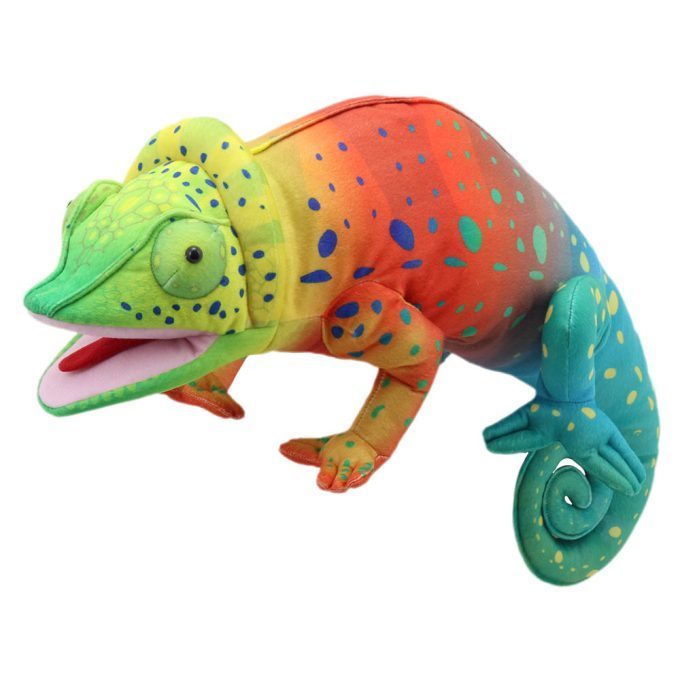 Large Hand Puppet - Chameleon