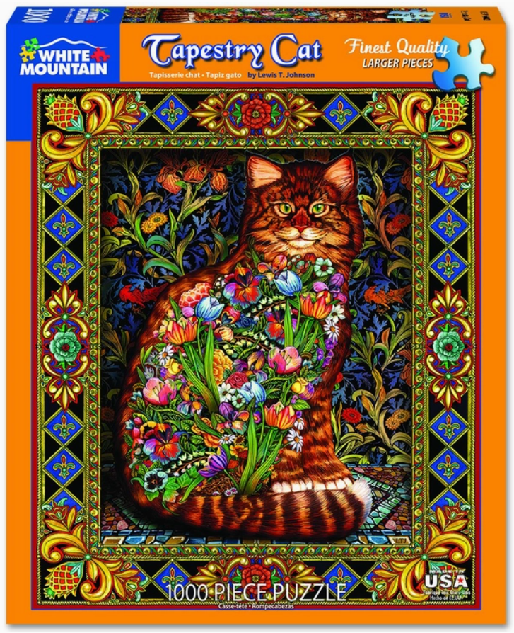 Tapestry Cat (402pz) - 1000 Piece