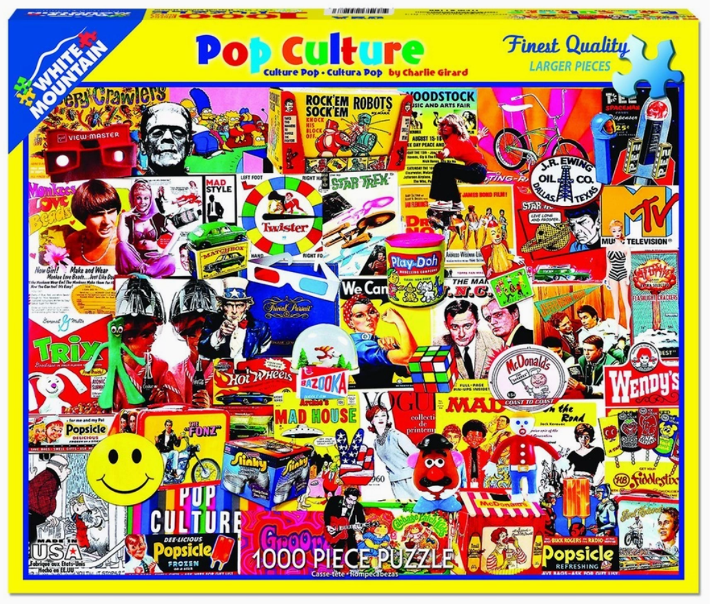 Pop Culture 1,000 Piece Puzzle