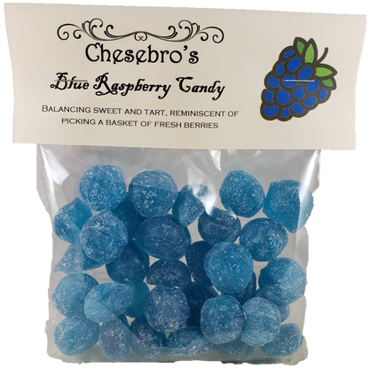 Blue Raspberry Hard Candy Drops, 4.5 Ounces