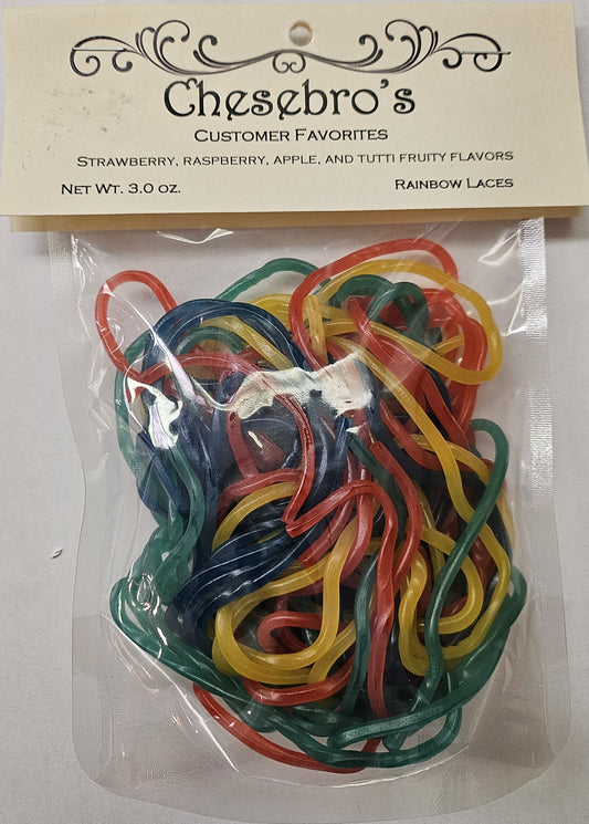 CCF Rainbow Laces, 3.0 oz.