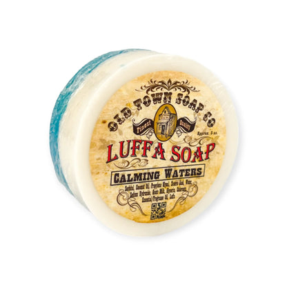 Old Town Soap Calming Waters Goat's Milk Luffa Soap