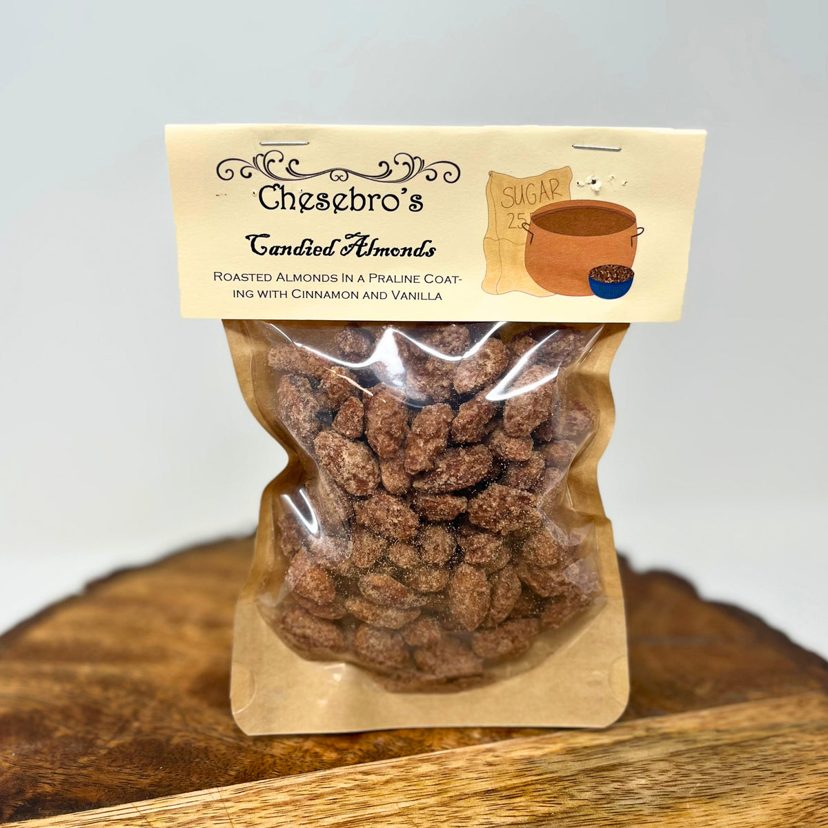 Candied Almonds, 4 oz,