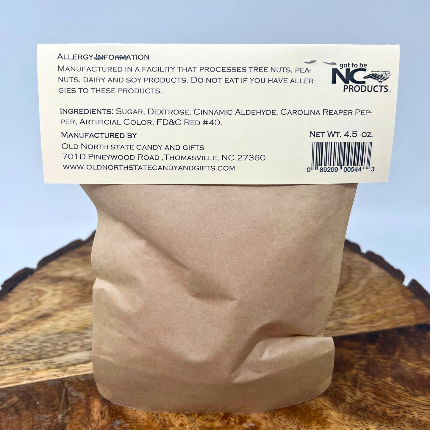 Carolina Reaper Hard Candy Drops, 4.5 Ounces